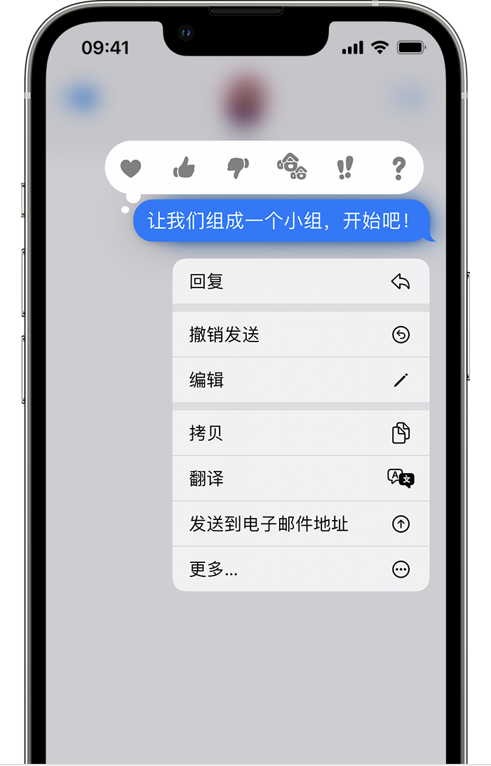 湾里苹果手机维修分享iPhone 信息发送后多长时间内可以撤回或编辑 
