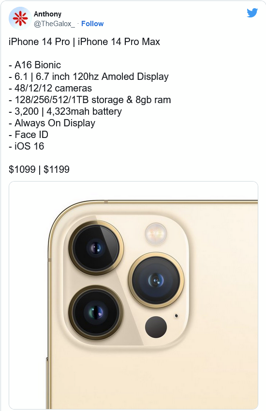 湾里苹果14维修分享iPhone 14全系涨价 